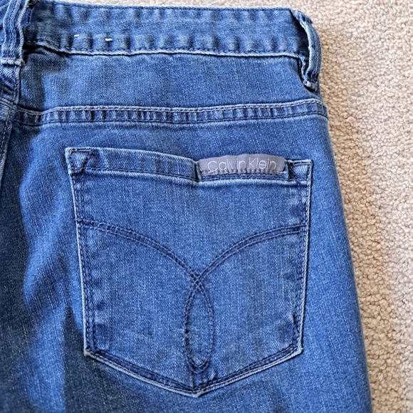 Calvin Klein Jeans Size 29 Blue Straight Leg Denim - Picture 12 of 14